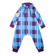 Комбинезон из футера с начесом "Синяя клетка" ТКМ-СК (размер 56) - Комбинезоны от 0 до 3 лет - интернет гипермаркет детской одежды Смартордер